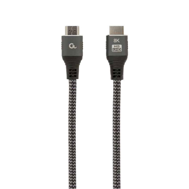 Blister retail 8K UHD, HDMI to HDMI with Ethernet Cablexpert "Select Plus Series", 1.0m