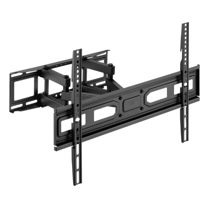 Wall Mount Gembird "WM-80ST-03" Black 37"-80", 40kg, VESA:up 600x400, Wall dist:67~355mm, ±60°