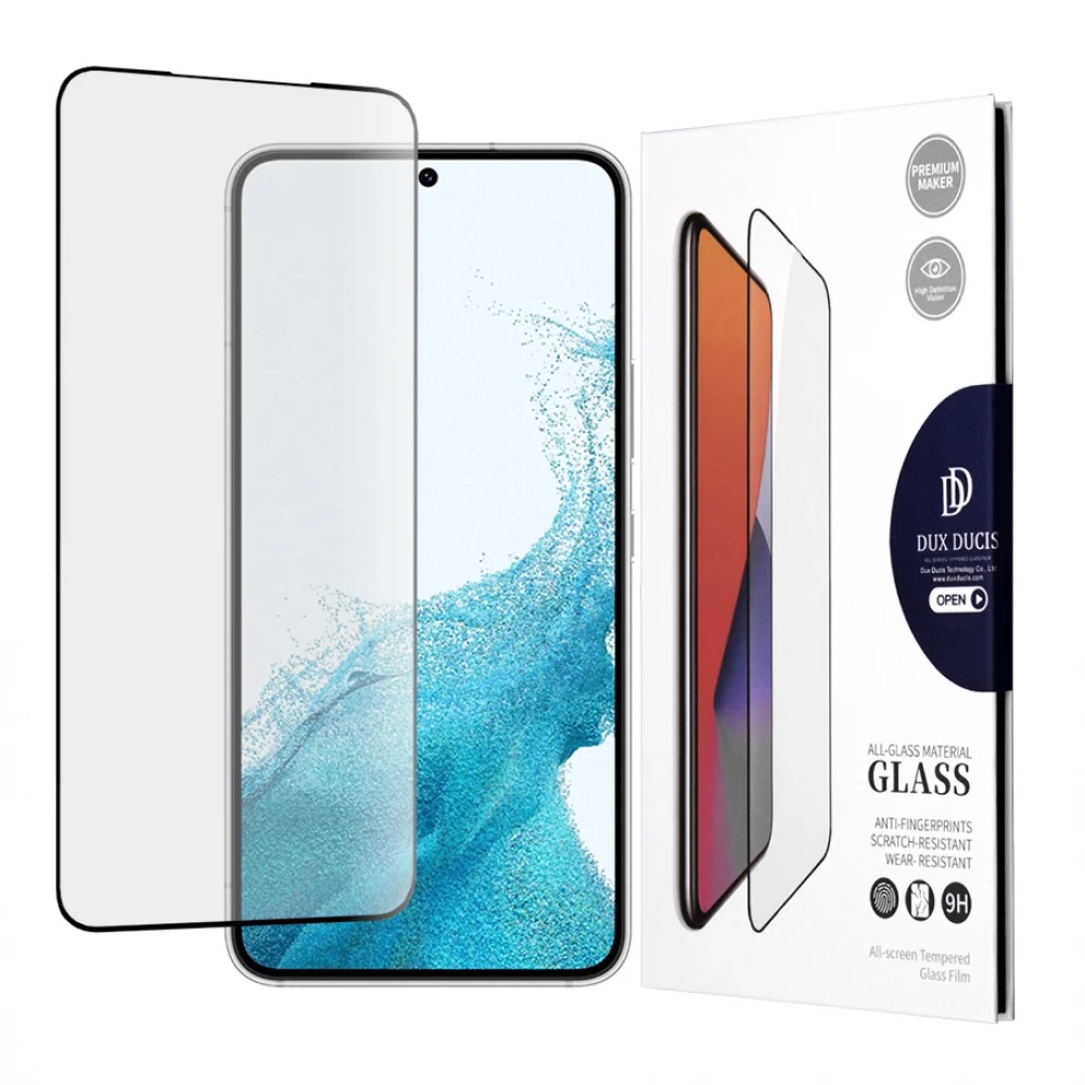 DUX DUCIS Tempered Glass Curved Samsung S23 Plus, Black