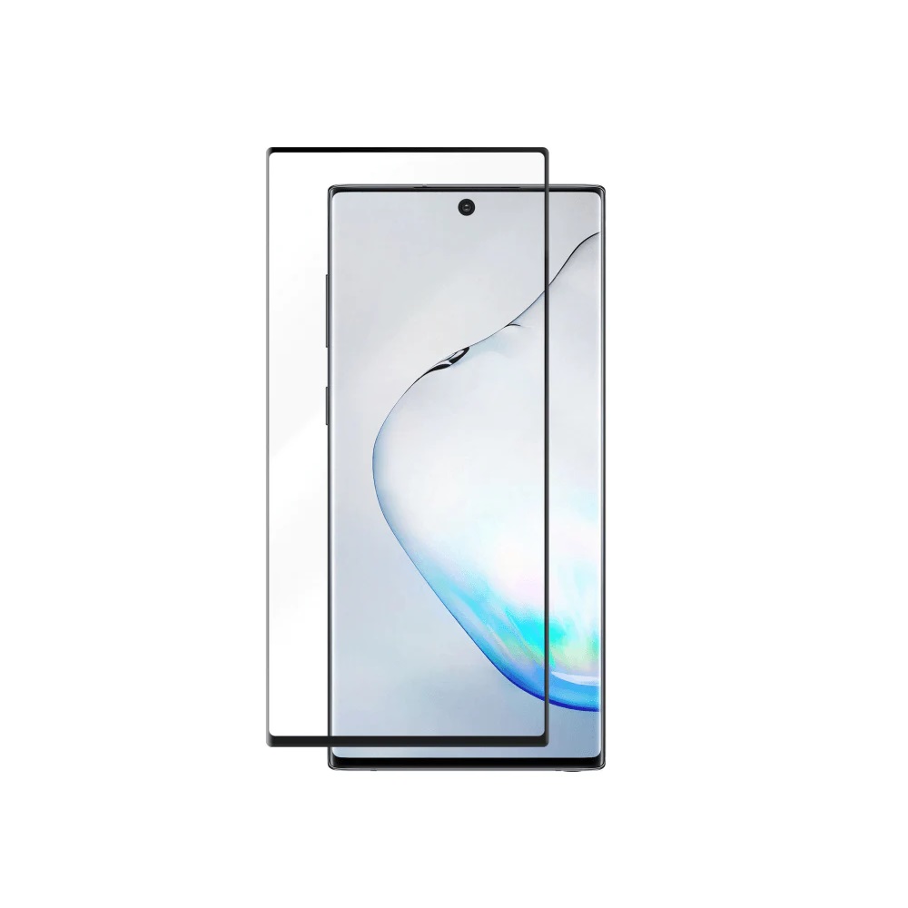 Helmet Diamond Glass 4D Samsung Note 10, Black