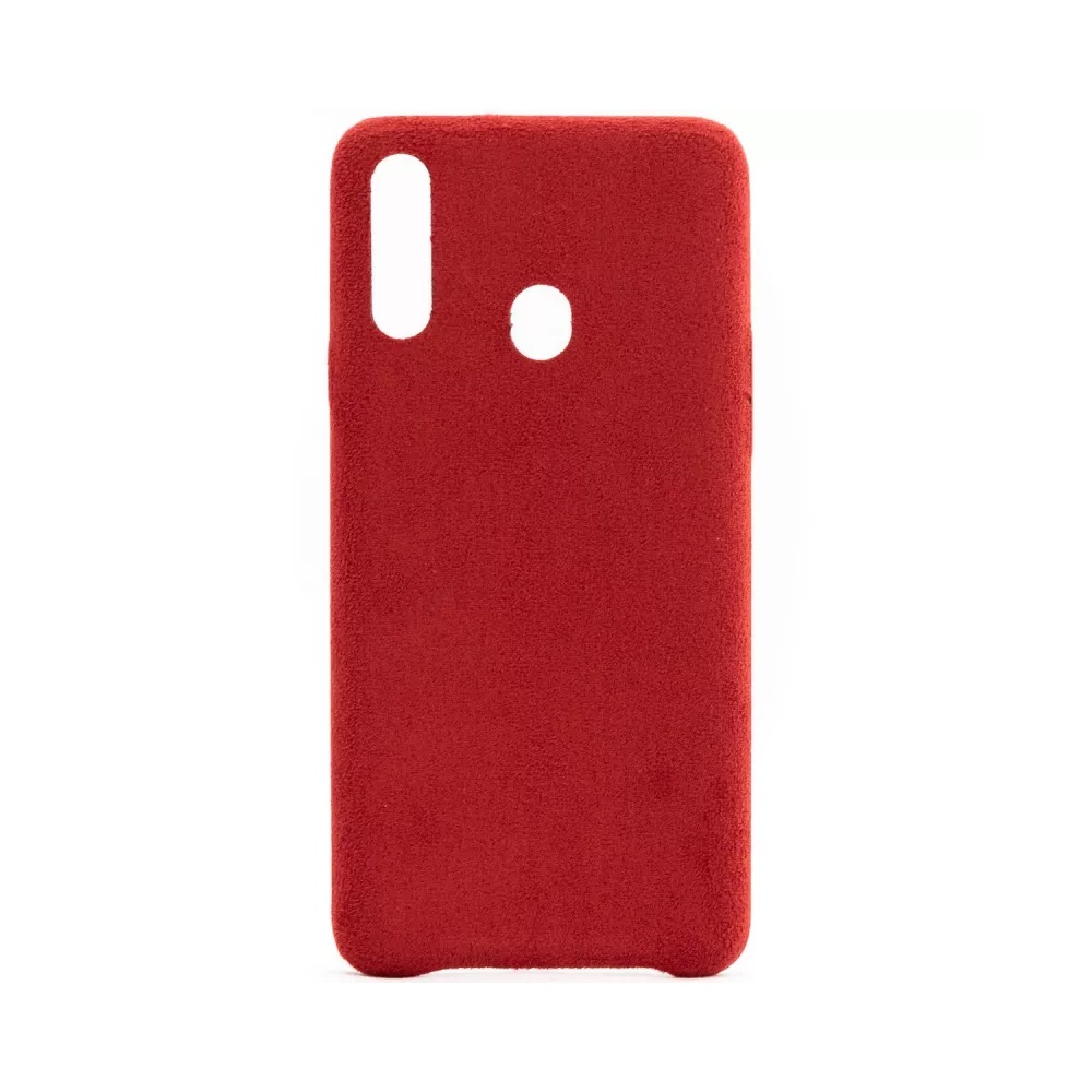 Helmet Case Alcantara V2 Samsung A20S, Red