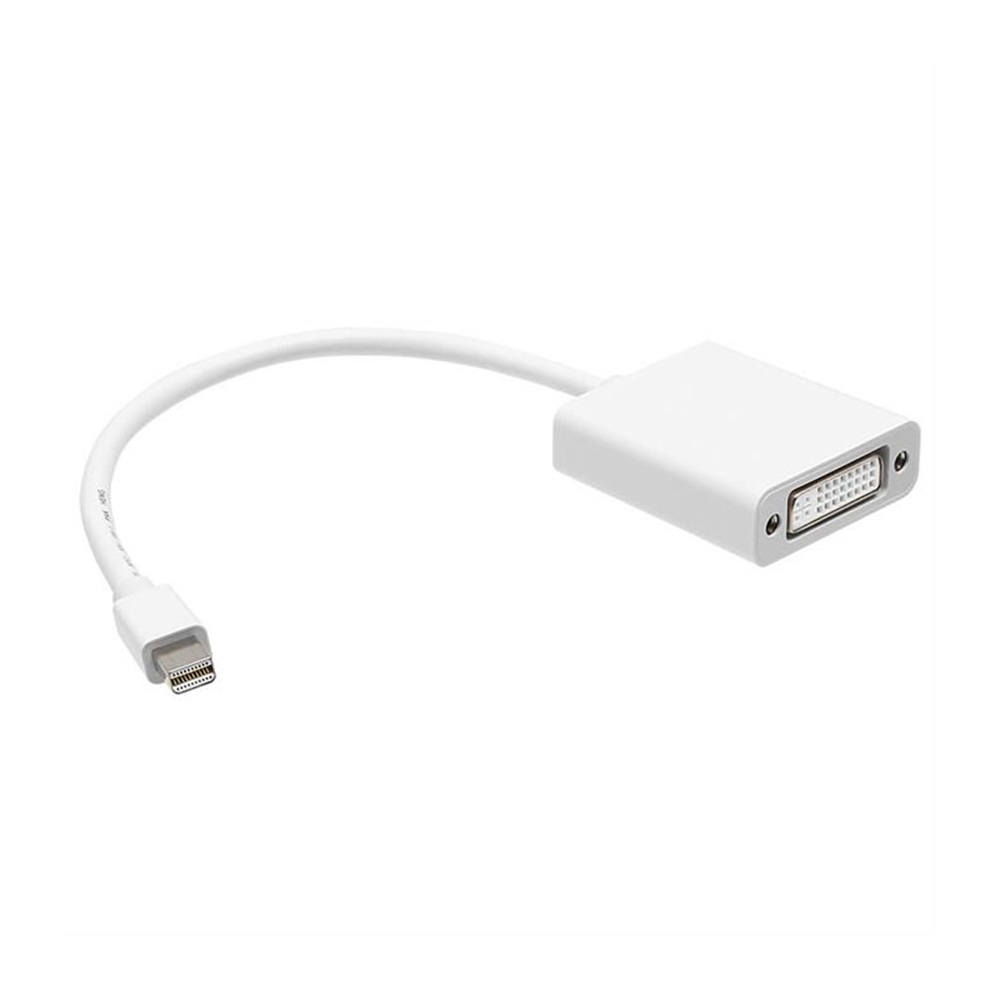 LMP Mini-DisplayPort to DVI adapter, Mini-DP to DVI monitor, White