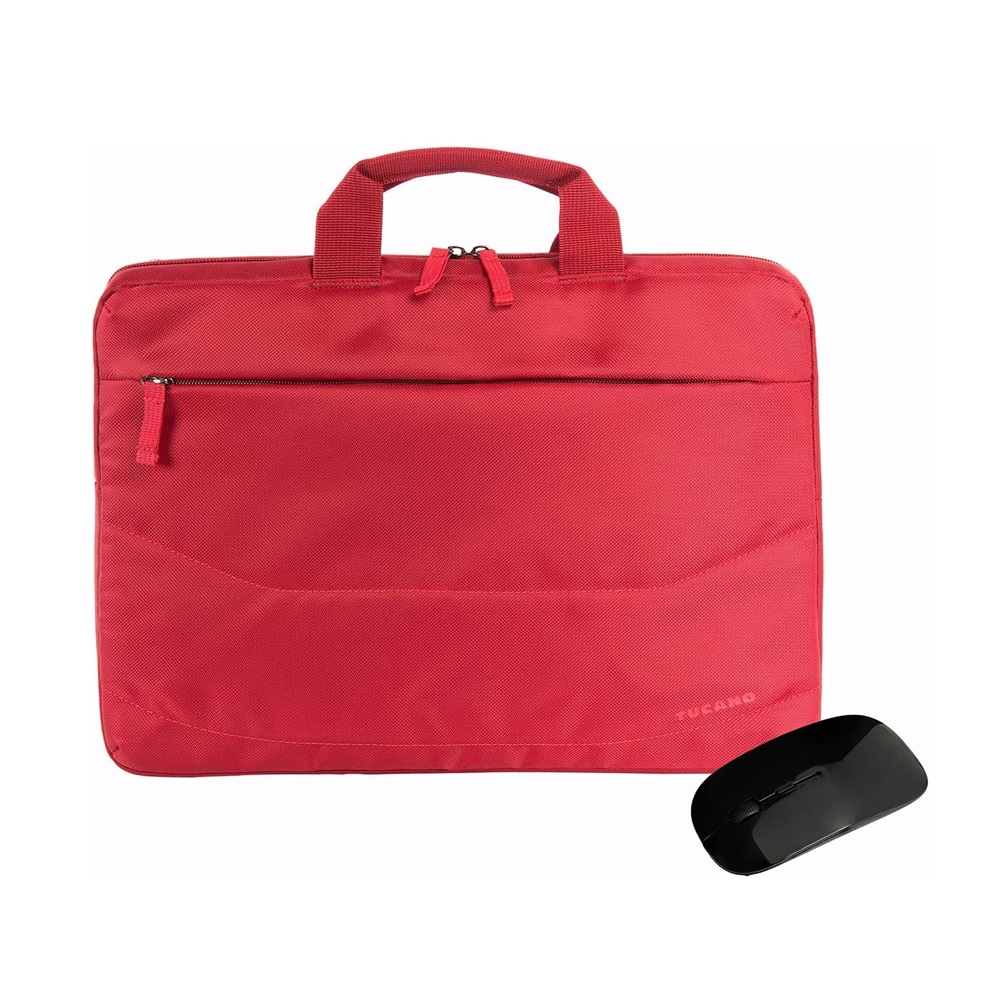 Tucano Bag Idea 15.6" + Wireless Mouse, Red