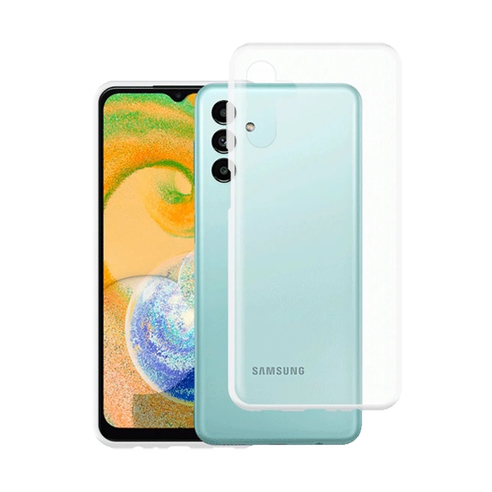 Helmet Case TPU Soft Samsung A04S, Clear