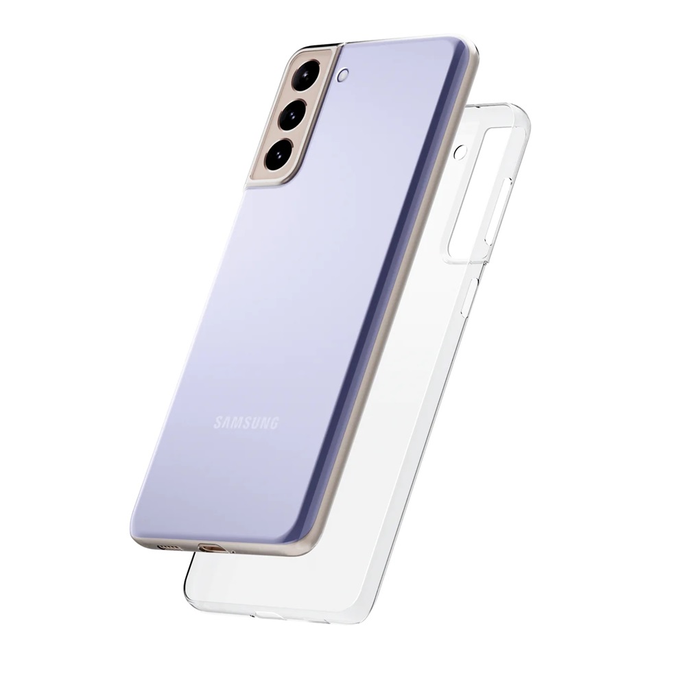 Helmet Case TPU Soft Samsung S21, Clear