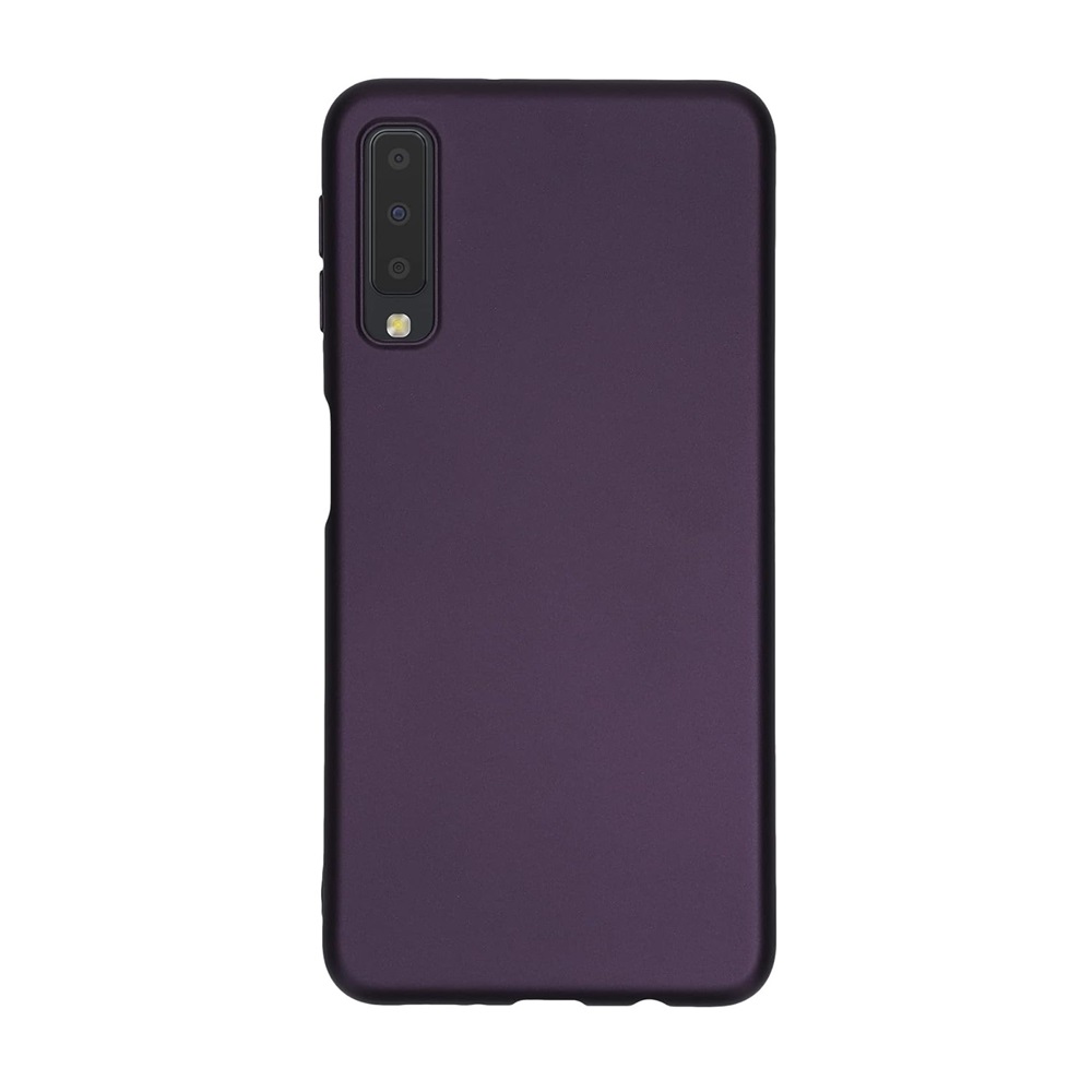 Helmet Case TPU Suede Samsung A7 (2018), Black