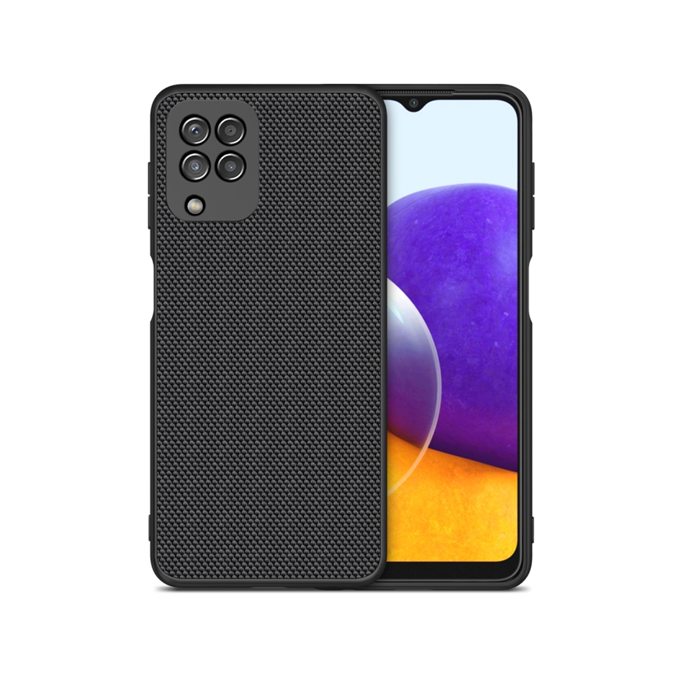 Helmet Case TPU Nylon Samsung A21S, Black