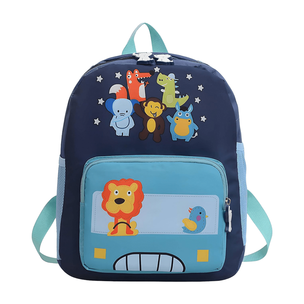 Kids Backpack Blue Lion