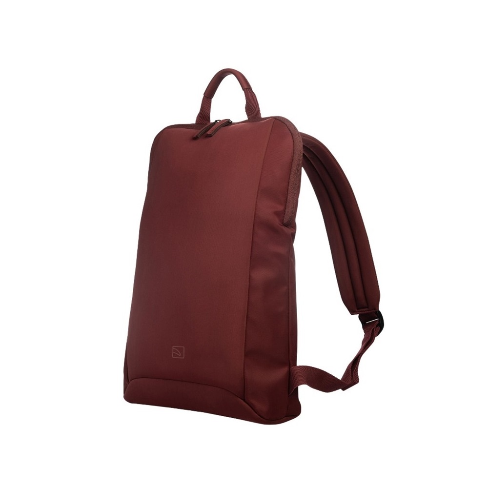 Tucano Backpack Flat Slim M 13.0", Burgundy