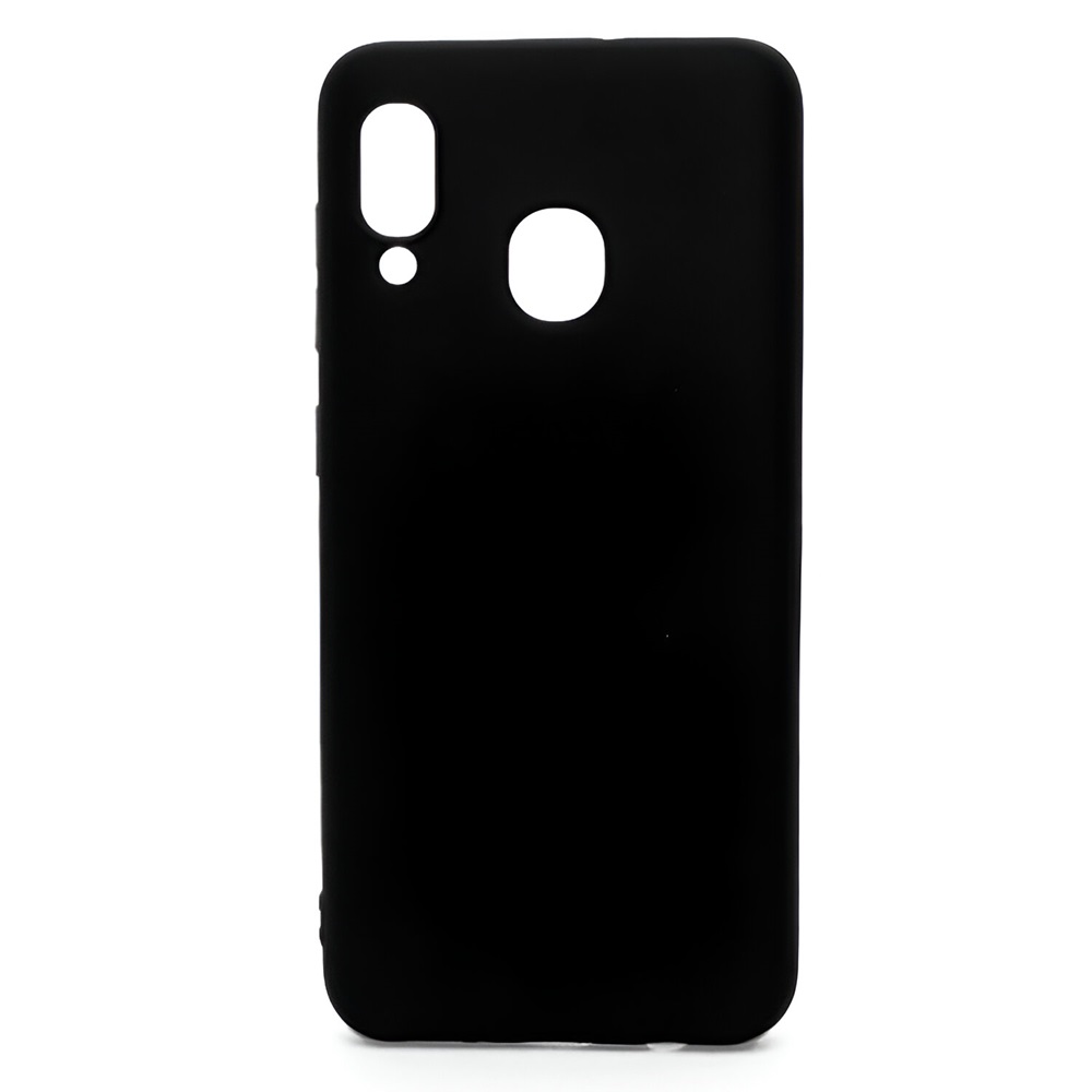 Helmet Case TPU Matte Samsung A30, Black