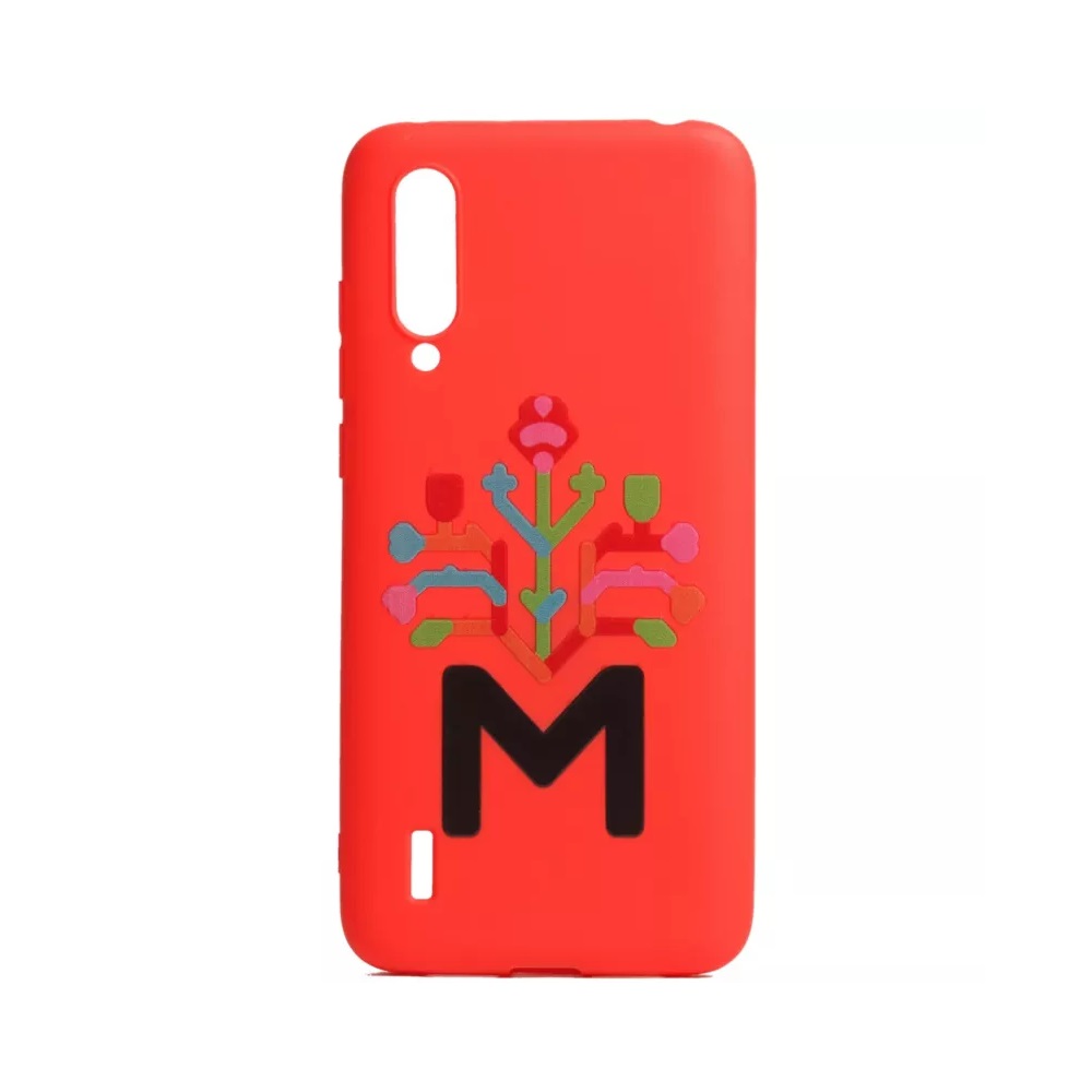 Helmet Case TPU Print Moldova Samsung A20S, Red