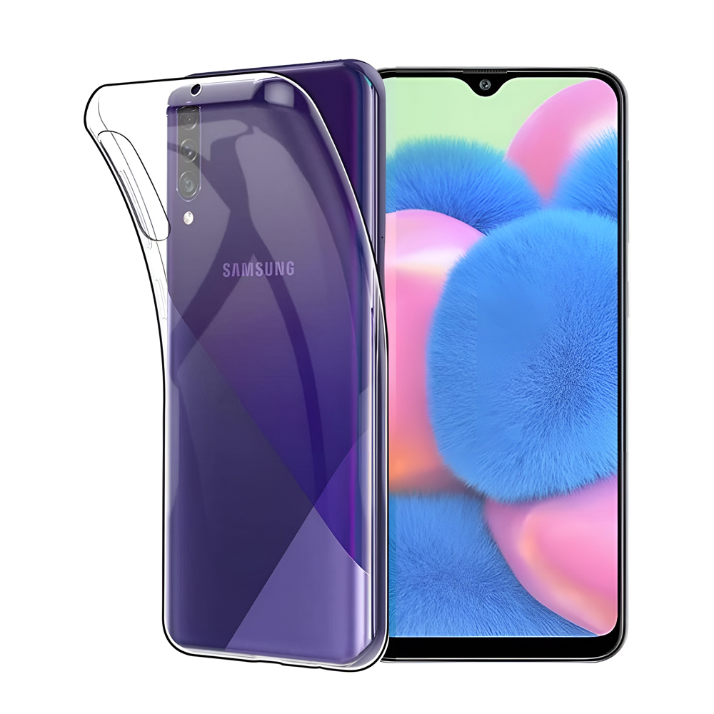 Helmet Case TPU Soft Samsung A30S, Clear