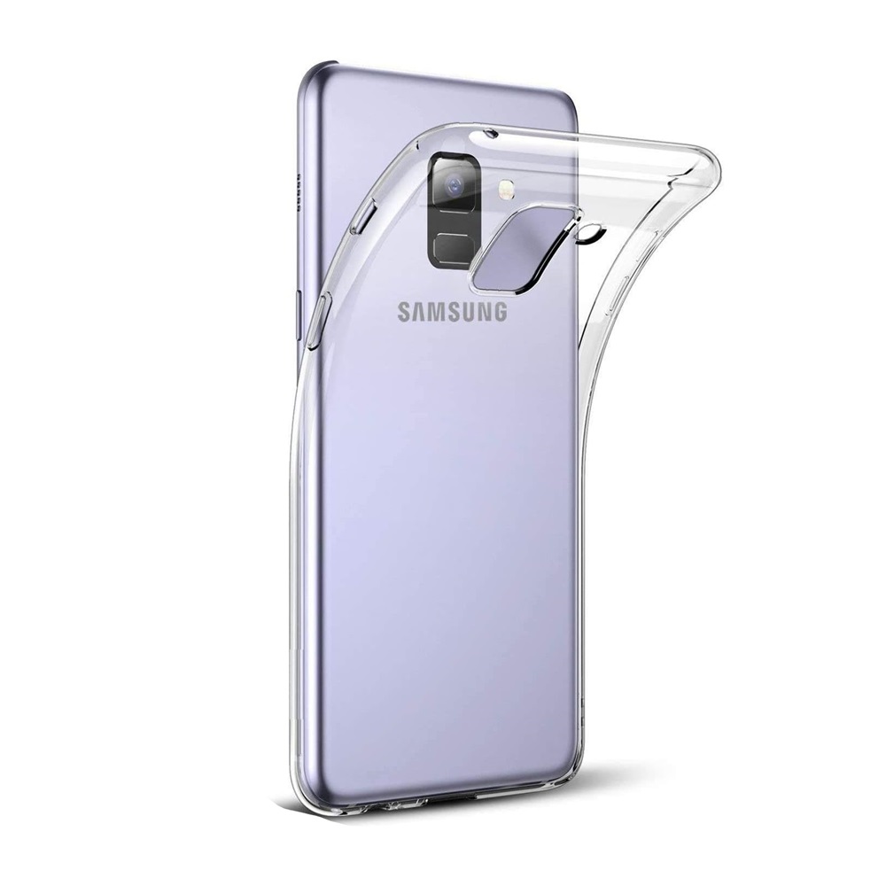 Helmet Case TPU Samsung A8 Plus (2018), Clear