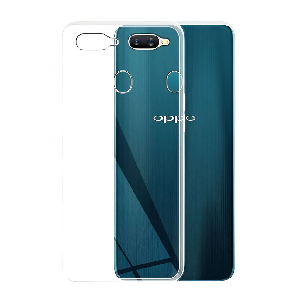 Helmet Case TPU Soft Oppo A12, Clear