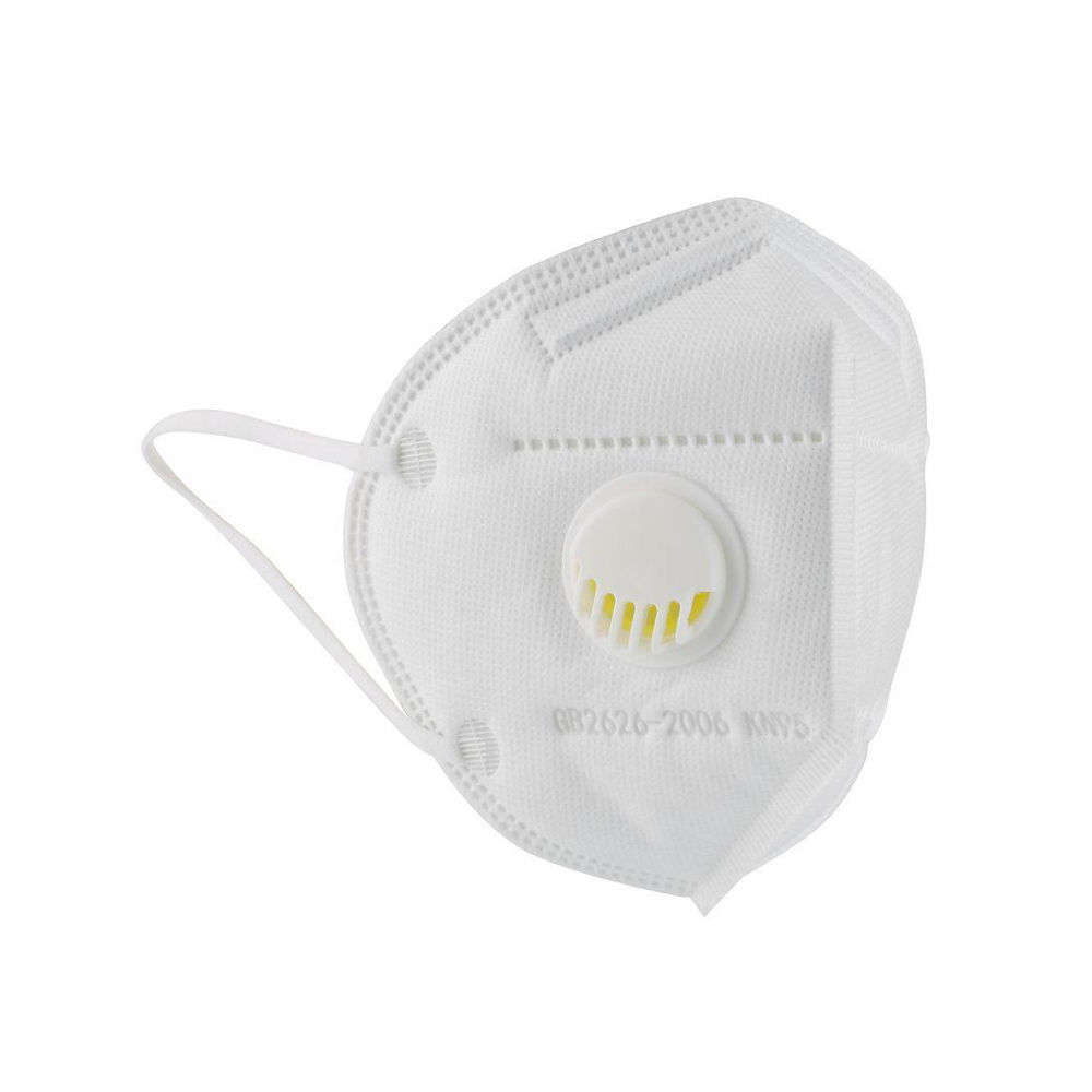 KN95 Disposable Protective Masks with 5 Layers + Valve/ Masca faciala de unica folosinta KN95 + Supapa