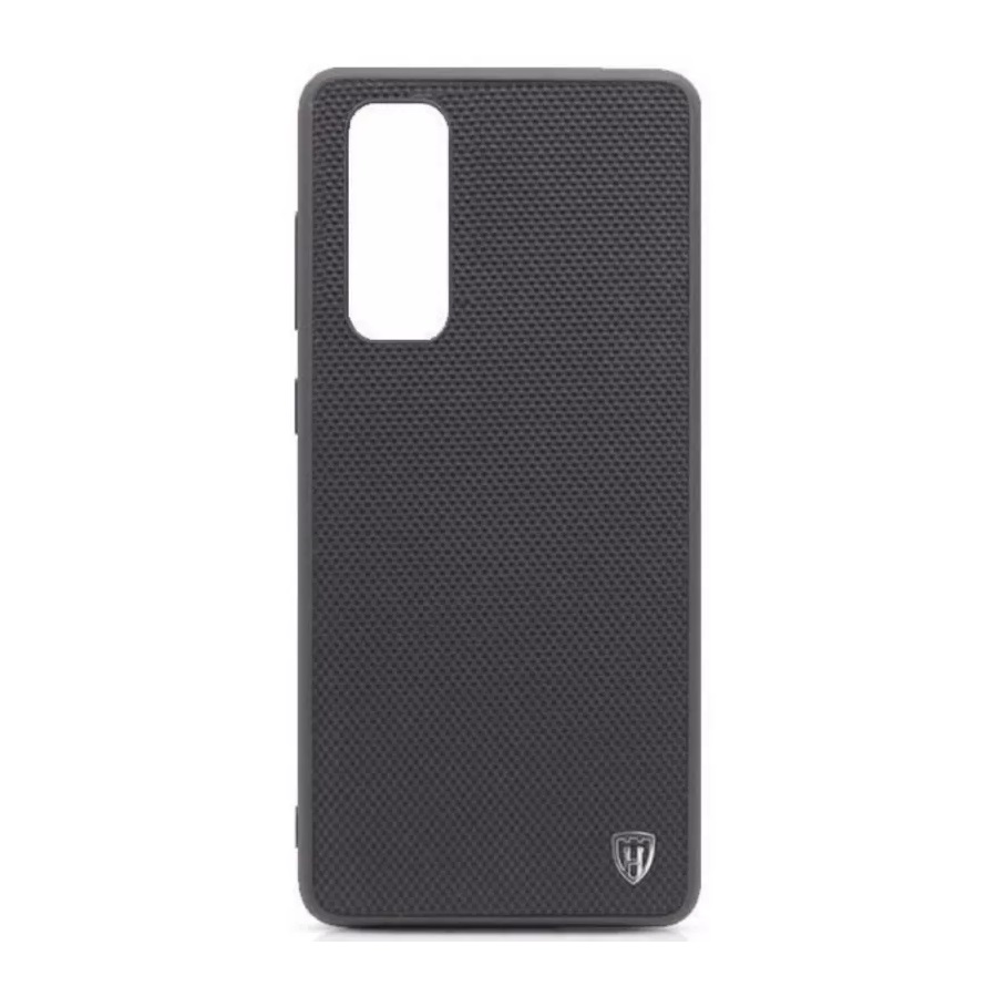 Helmet Case TPU Nylon Oppo Reno 3 Pro, Black