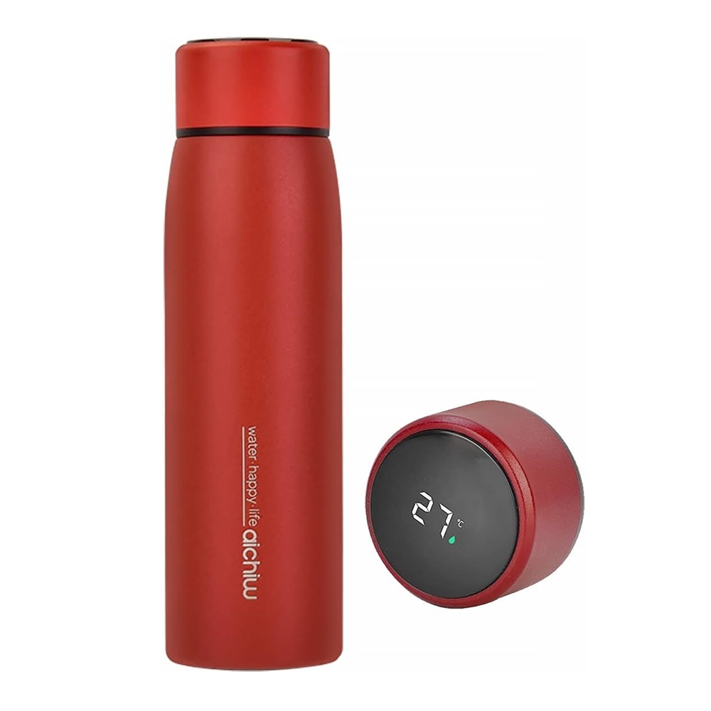 Aichiw Thermos LED AI-D108 380 ML, Red