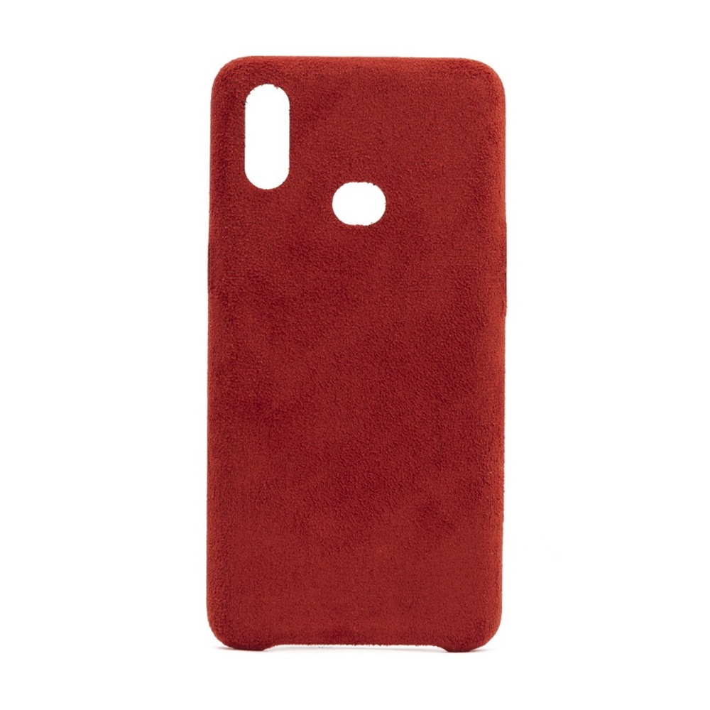 Helmet Case Alcantara Xiaomi Redmi Note 7, Red