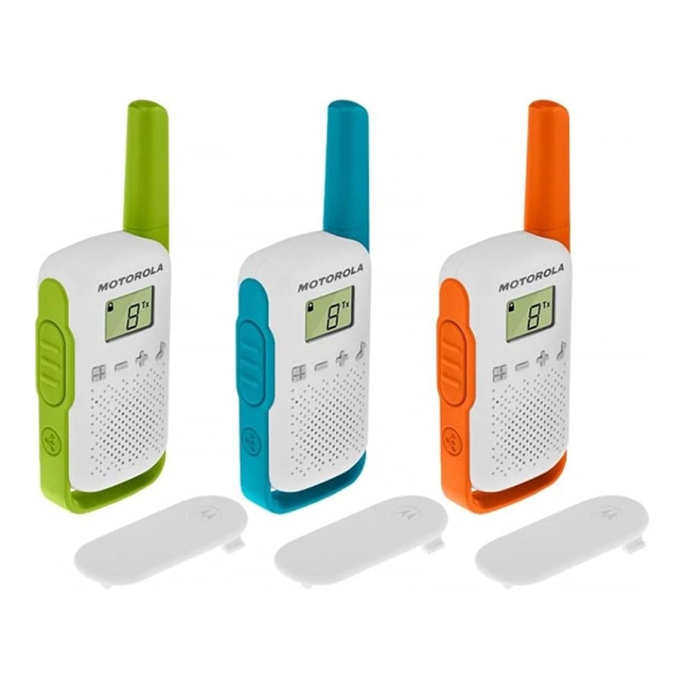 Motorola Walkie-Talkie TalkAbout T42, Triple, 16 Channels, 4km