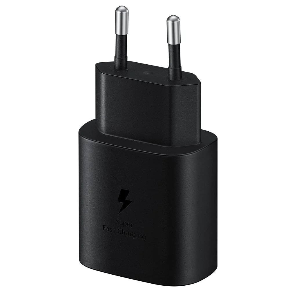 Samsung Wall Charger 1xType-C Super Fast Charging 25W (w/o cable), Black