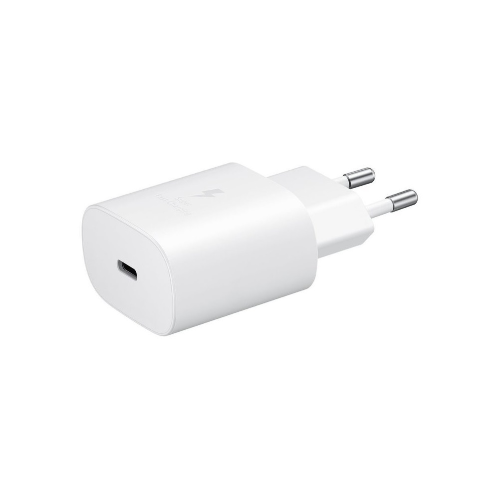 Samsung Wall Charger 1xType-C Super Fast Charging 25W (w/o cable), White