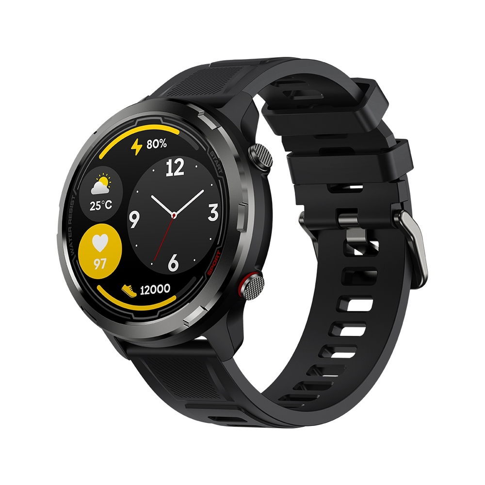 Zeblaze Smart Watch Stratos 2 Lite, GPS, Black