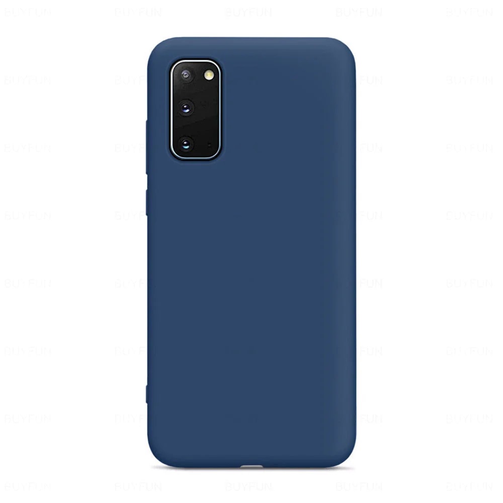 Helmet Case Liquid Silicone Samsung S20, Blue
