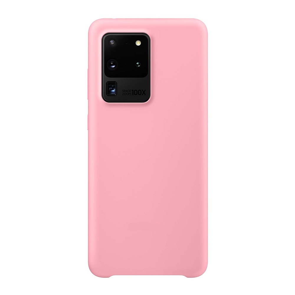 Helmet Case Liquid Silicone Samsung S20 Ultra, Pink