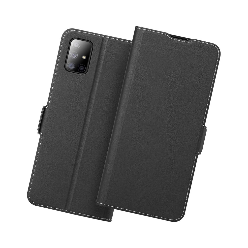 Helmet Case Shell Flip Samsung A71, Black