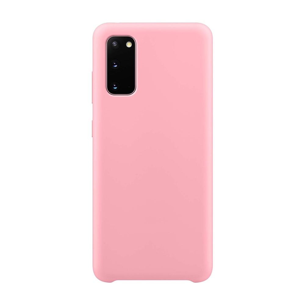 Helmet Case Liquid Silicone Samsung S20, Pink