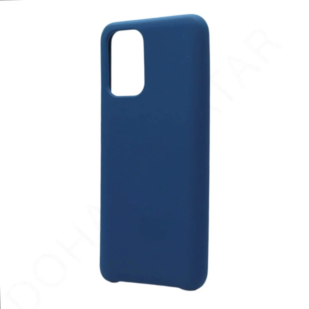 Helmet Case Liquid Silicone Samsung S20 Plus, Blue