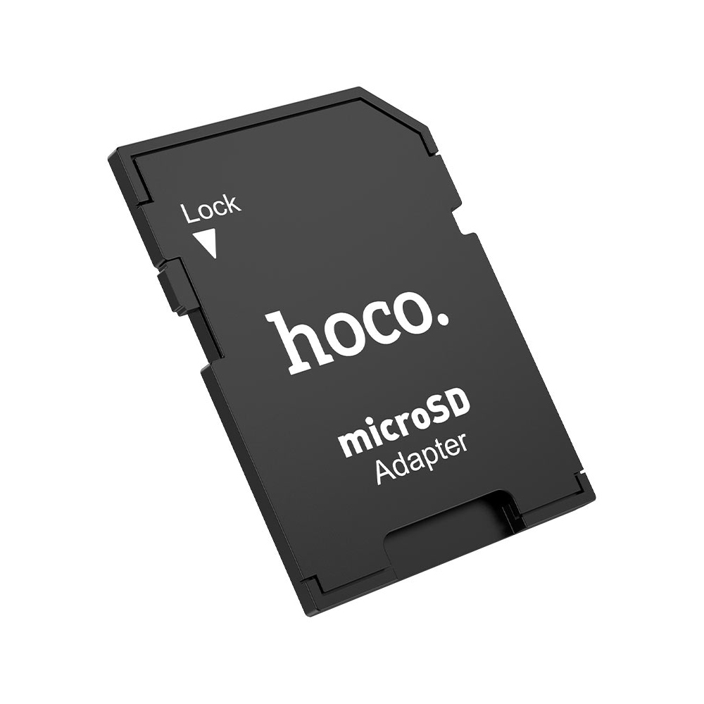 Hoco HB22 TF To SD Card Holder, Black