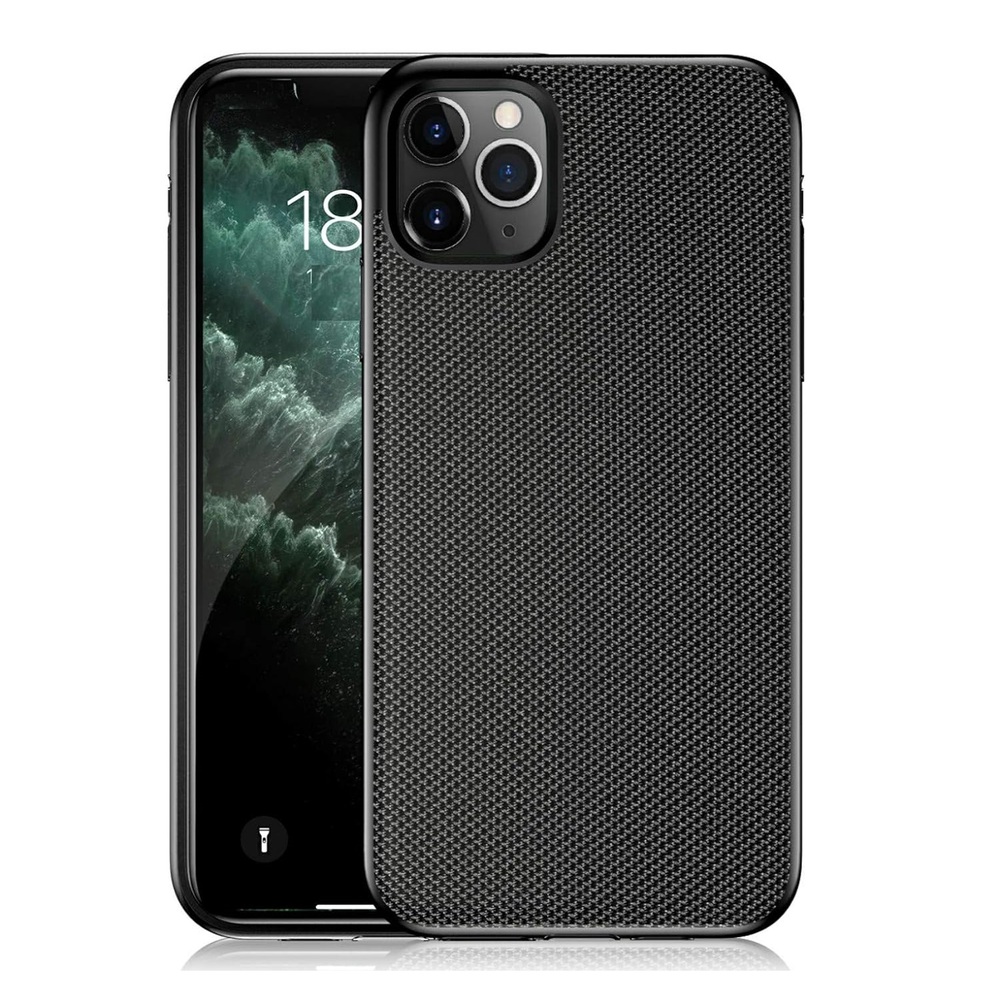 Helmet Case TPU Nylon Series iPhone 11 Pro, Black