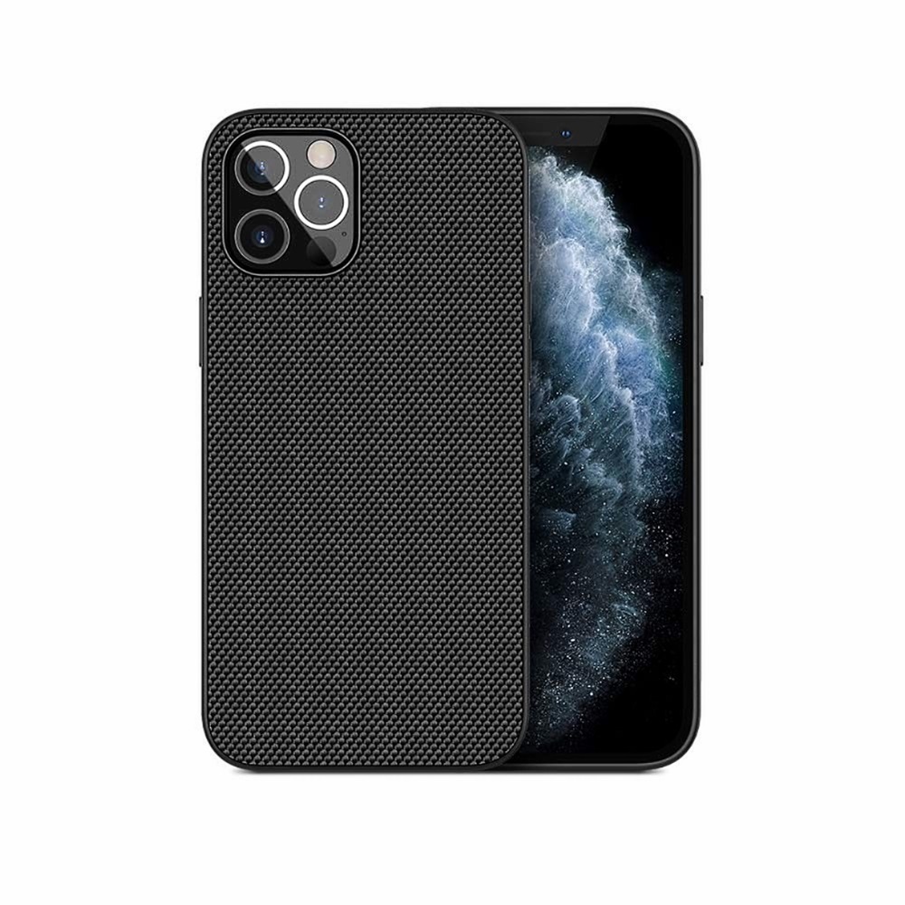 Helmet Case TPU Nylon Series iPhone 12 Pro Max, Black