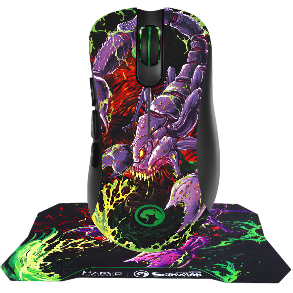 Marvo Combo Mouse+Mouse Pad M603G20 Wired Gaming