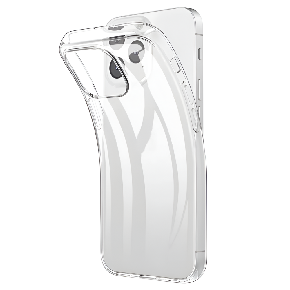 Helmet Case TPU Soft iPhone 13 Pro, Clear