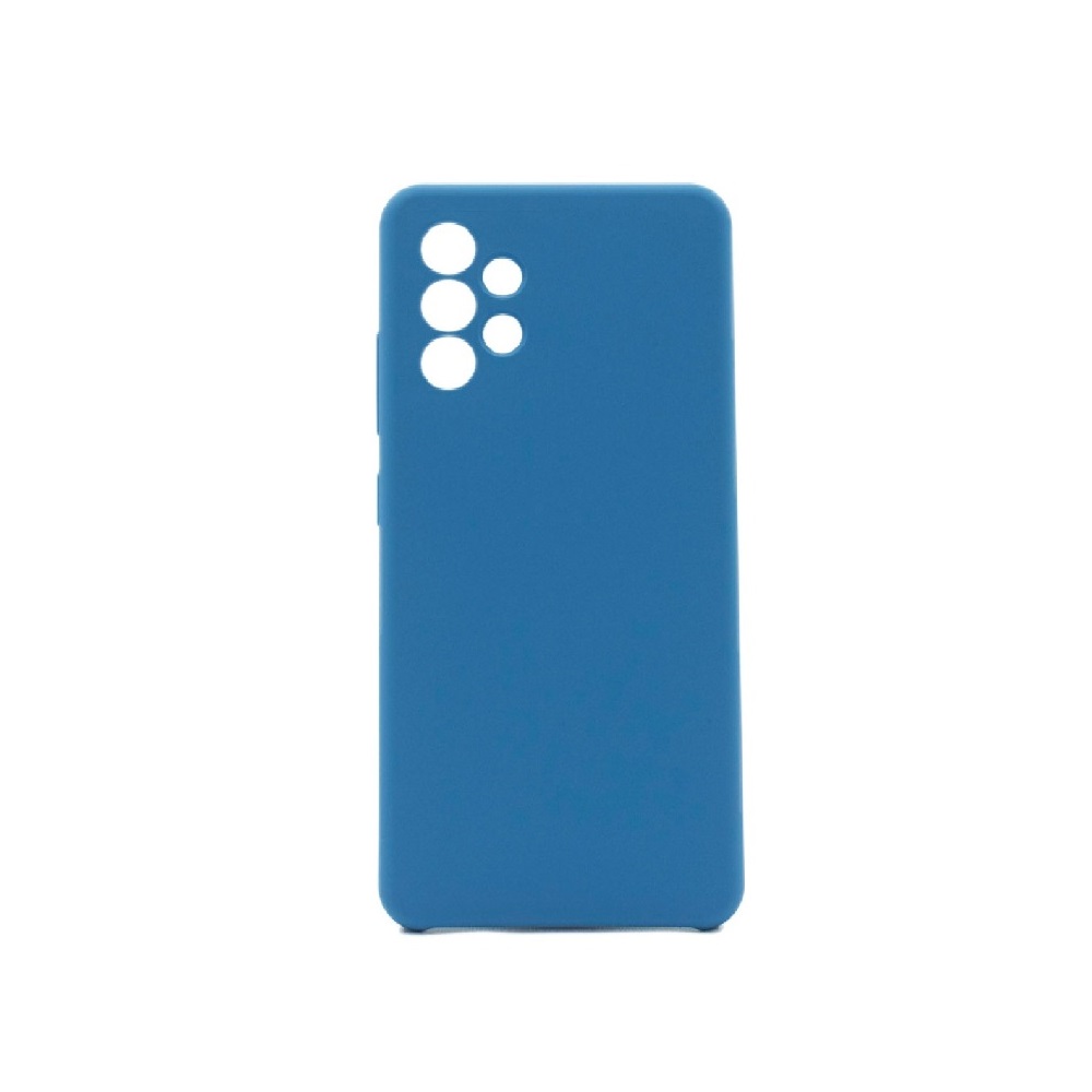 Helmet Case Liquid Silicone Samsung A32, Blue
