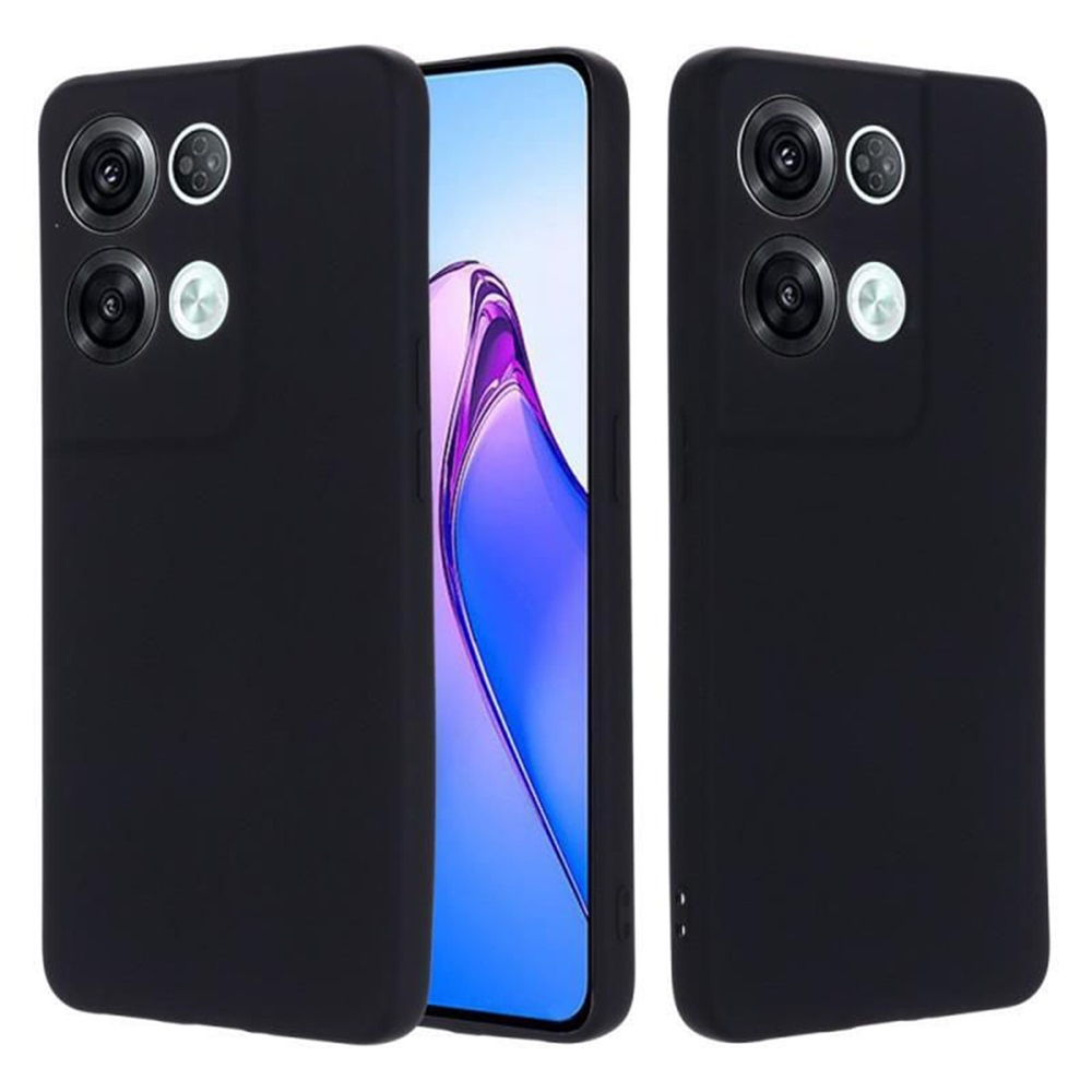 Oppo Case Liquid Silicone Oppo Reno 8 Pro, Black