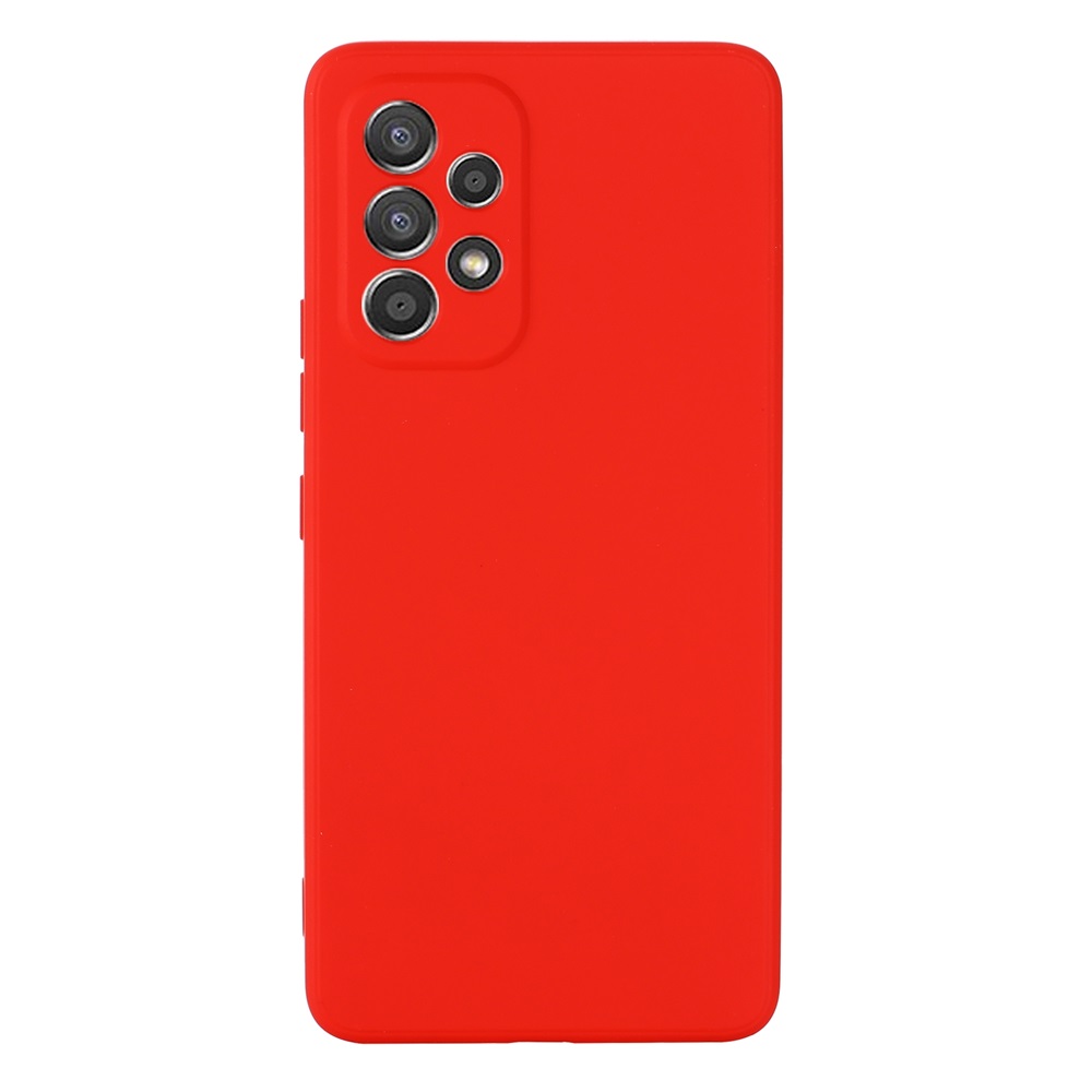 Helmet Case Liquid Silicone Samsung A33, Red