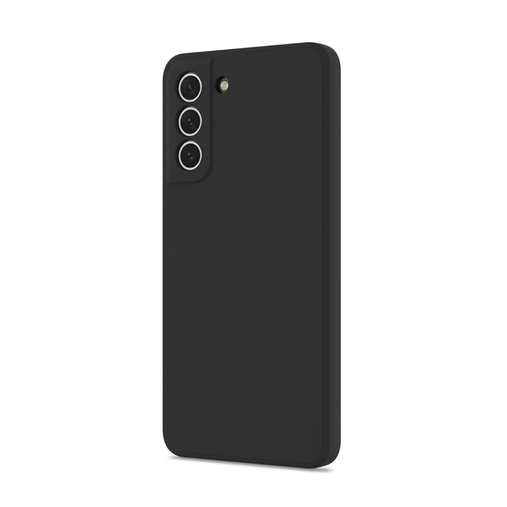 Helmet Case Liquid Silicone Samsung S21FE, Black