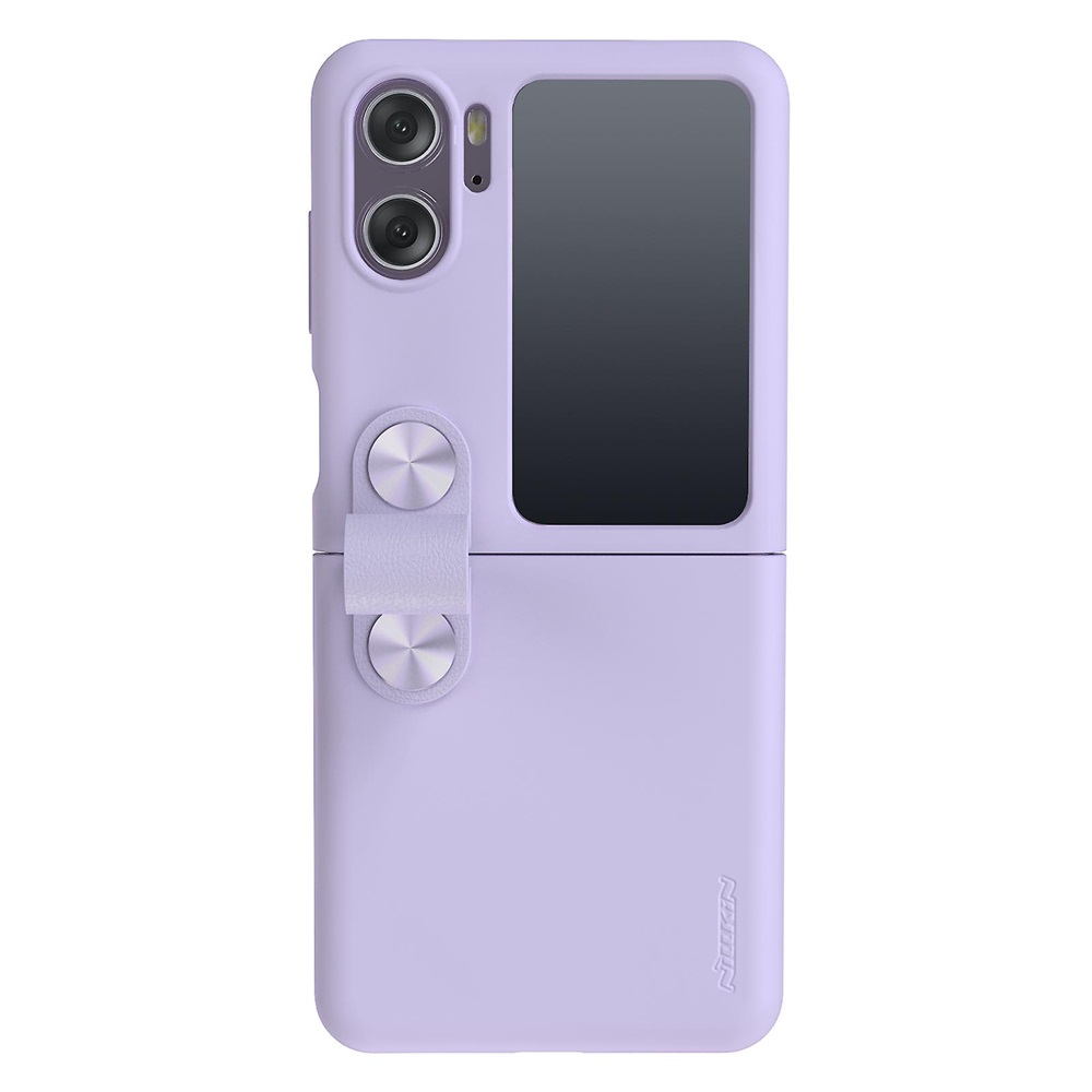 Oppo Case Liquid Silicone Oppo Find N2 Flip, Purple