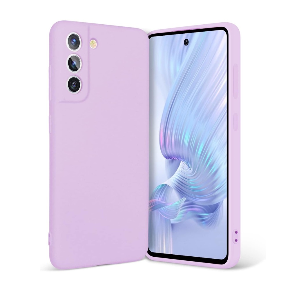 Helmet Case Liquid Silicone Samsung S21FE, Purple