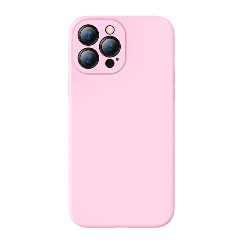 Baseus Case Liquid Silica Gel Protective iPhone 13 Pro Max, Pink