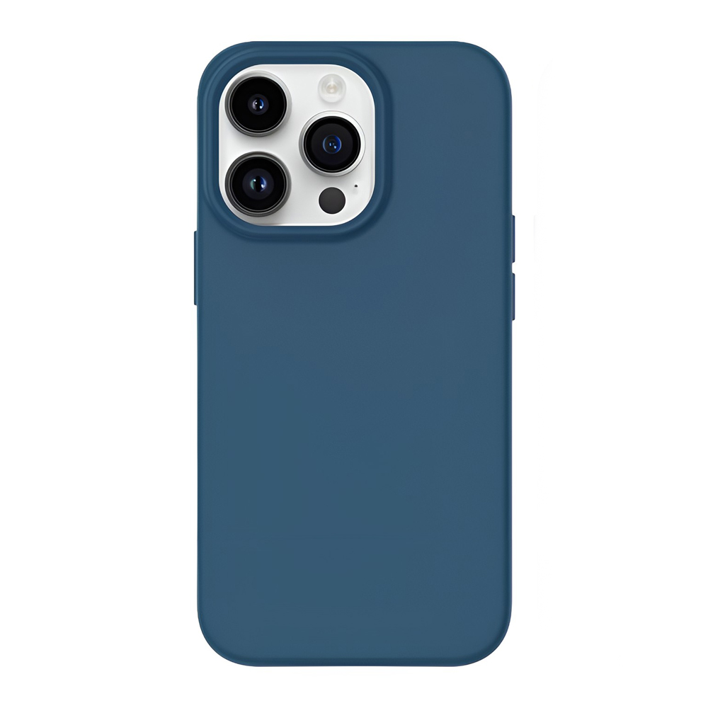 Helmet Case Liquid Silicone iPhone 13 Pro, Blue