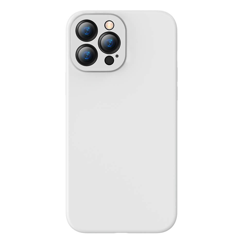 Baseus Case Liquid Silica Gel Protective iPhone 13 Pro, White