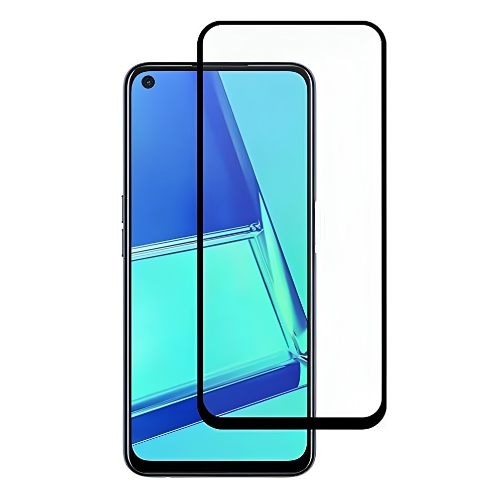 Helmet Diamond Glass 4D OPPO A72, Black