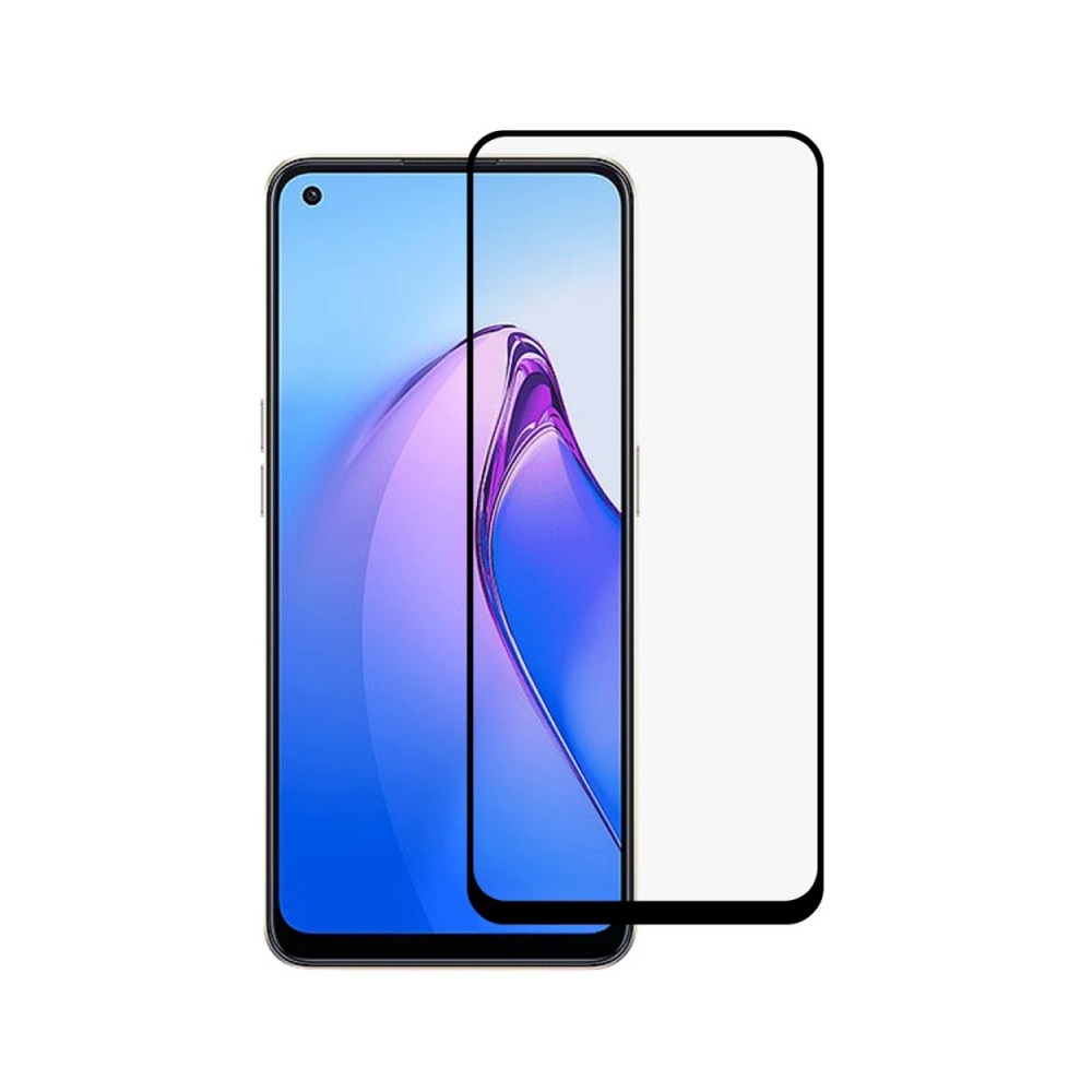 Helmet Diamond Glass 5D Oppo Reno 8T/A78 4G, Black