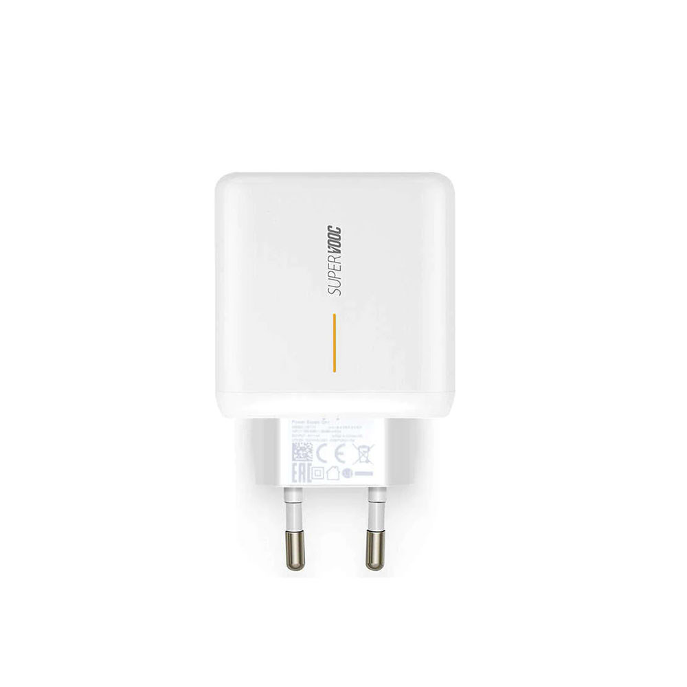 Oppo Wall Charger Super VOOC Flash 10V/6A 65W, White