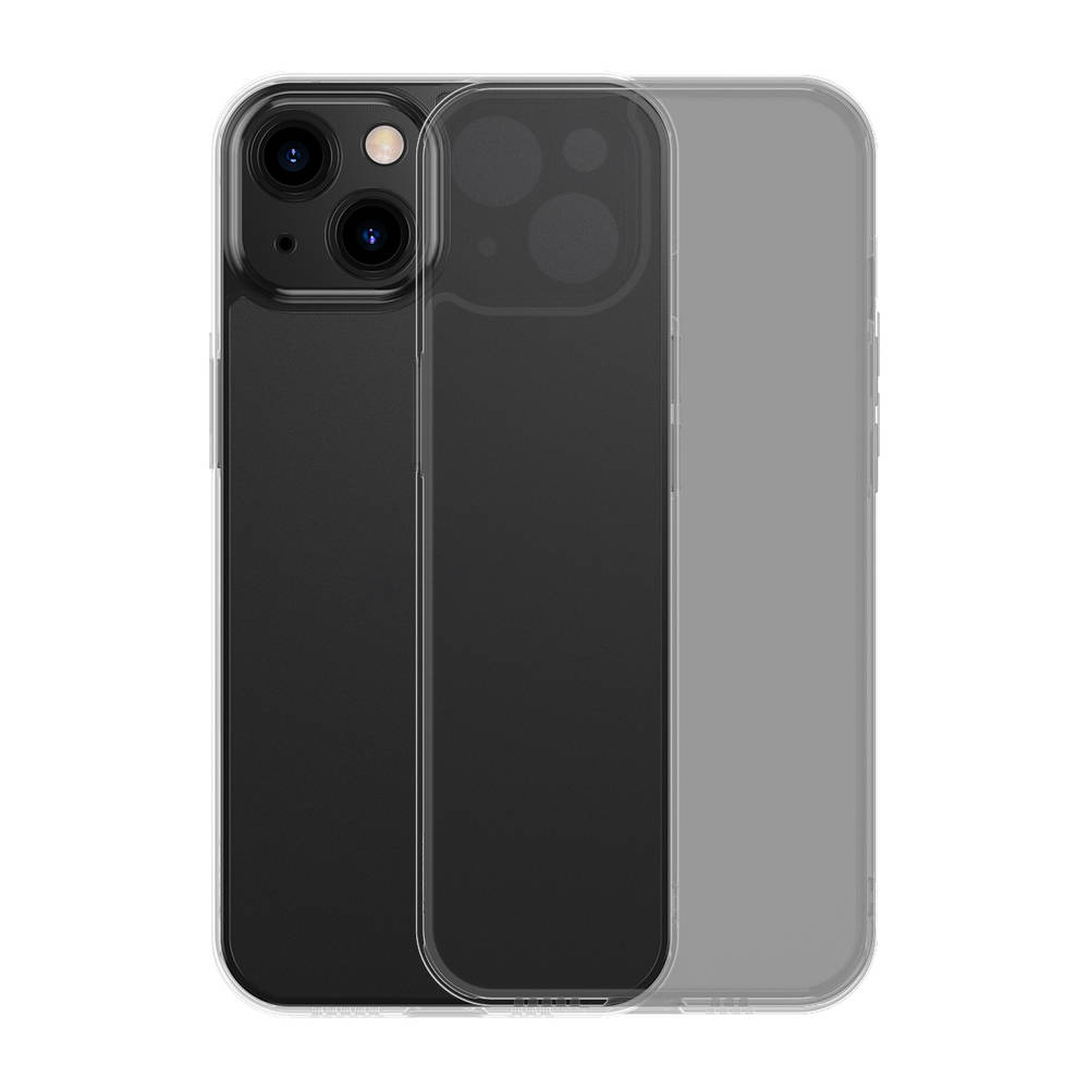 Baseus Frosted Glass Protective Case For iPhone 13, Black