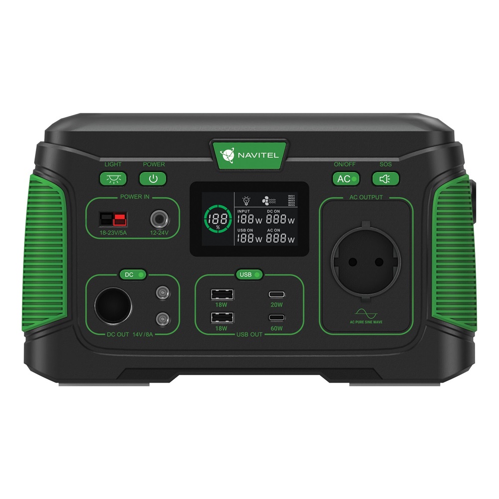 Navitel NS500 Power Station and Jump Starter,120 000mAh, 500W